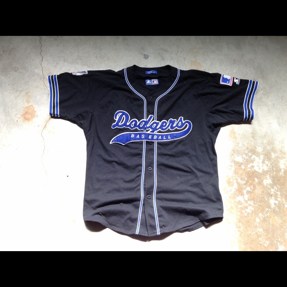 Rare Vintage Los Angeles Dodgers Starter jersey la ohtani